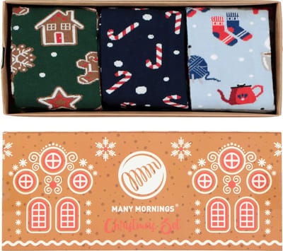 Many Mornings gift set (3-pack) - Christmas Set - Unisex - Maat: 35 - 38