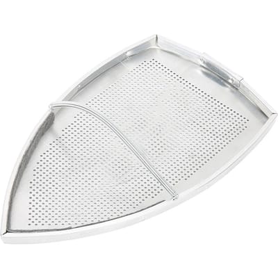 Housse de fer à repasser Fer électrique Vapeur complète Résistance aux hautes températures Plaque en alliage d'aluminium white