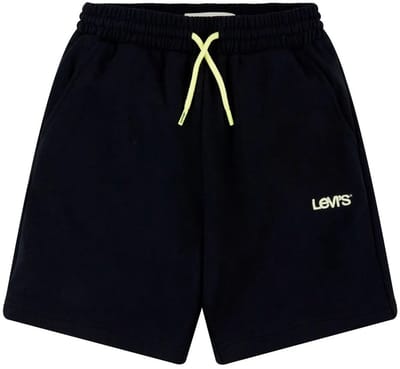 Levi´s ® Kids Seasonal Korte Sportbroek Zwart 12 Months Jongen