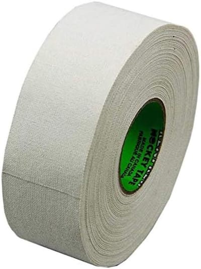 IJshockey Tape - Racket Tape Hockey - Stick Grip Verbeteren - Stoffen Band Kwaliteit - 36mm x 25m - Wit
