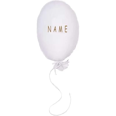Persoonlijk kussen ballon ecru Malomi Kids
