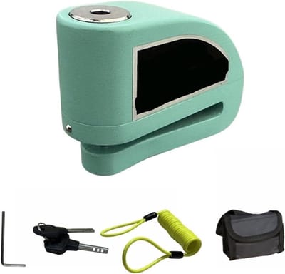 Motorfiets Schijfslot - Alarm Slot - Diefstal Beveiligen - Uniek Slotcilinder Ontwerp - 560 g - C R