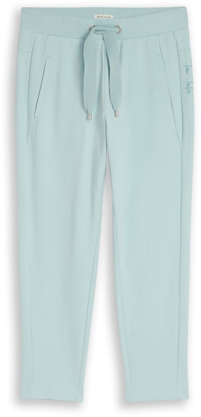 Tom Tailor - Cropped joggingbroek - Maat 36/28 - blue haze