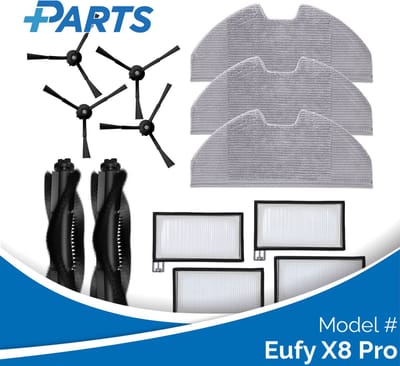 Eufy X8 Pro Onderhoudsset (Plus.Parts® alternatief voor T29F8011)