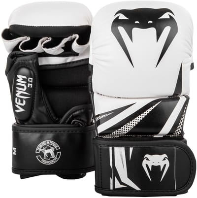 Venum Challenger 3.0 MMA Sparring Handschoenen WIT/ZWART - L/XL