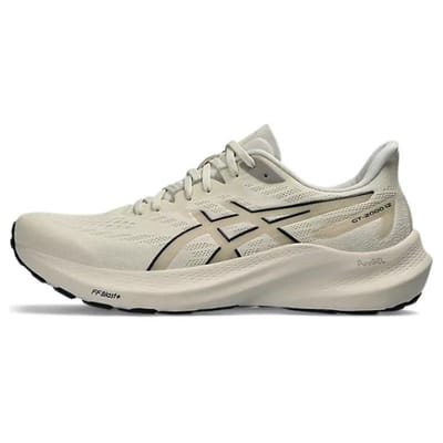 ASICS GT 2000 12 Oatmeal Herensneakers Crème Zwart 1011B691-250 39.5 beige