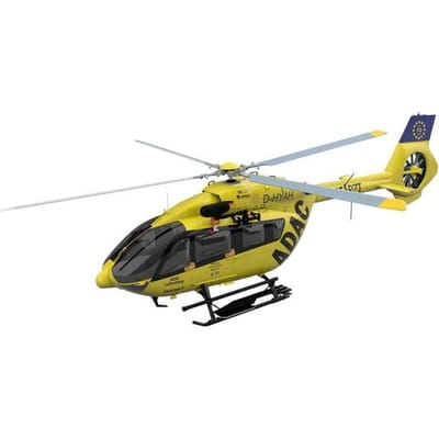 Revell Modelbouwpakket Militaire voertuigen - 04969 Duitse Helikopter Airbus H145 ADAC/REGA Plastic - 1:32 - Modelbouw