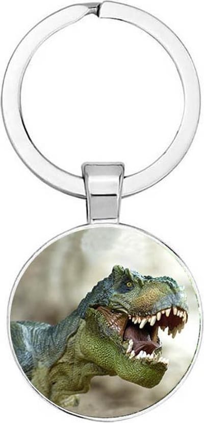 Akyol - Dinosaurus sleutelhanger - Dino - Dinosauriër - T-rex - Sleutelhanger - Keychain - Dinosaurus - verjaardag - sint cadeau - sinterklaas cadeau - jongens - cadeau