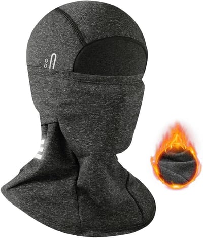 Thermisch Ski Masker met Winddichte Balaclava, Nekwarmer van Zachte Fleece voor Buitenactiviteiten, Ademend en Lichtgewicht voor Motorrijders en Wintersporten