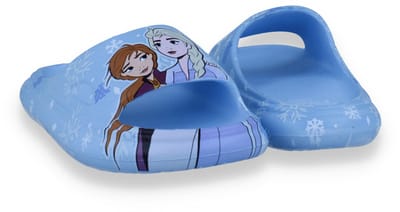 Frozen Meisjes Badslipper | Blauw | Maat: 25