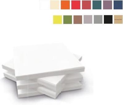 180 st. 180st. Airlaid Dunisoft Cocktail servetten 20 x 20 cm - Champagne