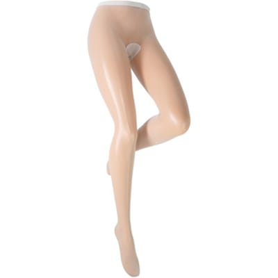 Panty’s/Kousen Trasparenze Collant Microrete Ambra