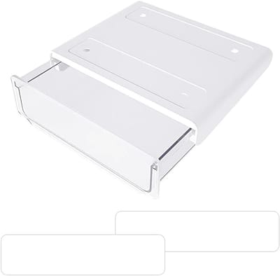 Zelfklevende Lade Organizer - Verborgen Onder Tafel Tray, Desk Organizer voor Kantoor, Thuis en School - Transparante Opbergruimte voor Efficiënte Organisatie