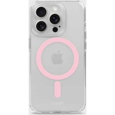 Phone Case Transparent Magsafe Compatible Pink / Transparent iPhone 15 Pro