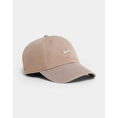 Nike Ongestructureerde denim pet Club - Grijs- Dames, Grijs One Size