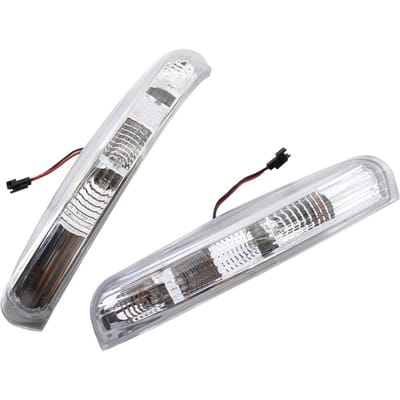 1 paar auto achteruitkijkspiegel richtingaanwijzer zijspiegel LED-lamp vervanging voor Chevrolet wit