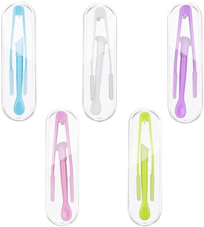 Dailygoods- Pincet voor Contactlenzen - 5 Stuks - Zuignap - Contactlenzenverwijderingsgereedschap - Kunststof - 7 x 2 cm - Contactlenshulpmiddelen