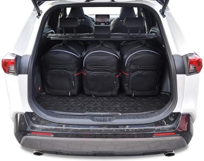 TOYOTA RAV4 2018+ incl PHEV 5-delig Reistassen Op Maat Auto Interieur Kofferbak Organizer Accessoires