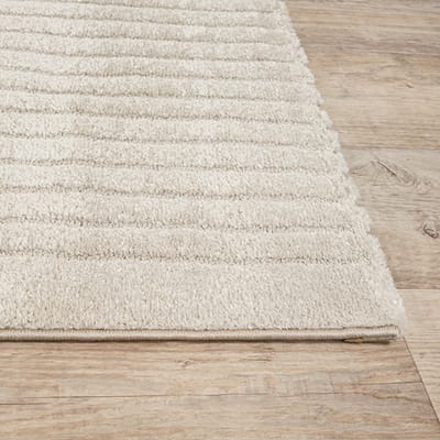 Karpet24 Eclipse – Modern laagpolig vloerkleed, geometrisch patroon in beige-200 x 280 cm