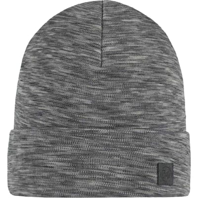 Buff Merino Zwaargewicht muts voor volwassenen (Grijs)