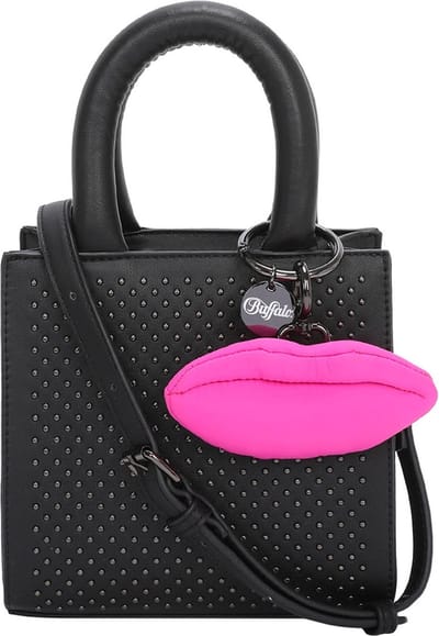BUFFALO Handtas Schoudertas Muse Boxy16 Crossbody Bag Black Zwart