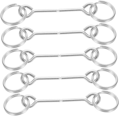Tentring Vervangingsset - Tent connectors - Camping Reparaties - Geoptimaliseerd Ontwerp - 7.00X3.00X1.70CM - Zilver