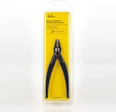 Heller Klustang - 99017 Hobby Zijkniptang voor gietstukken en plastic - Zwart Gereedschap