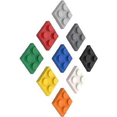 10 STUKS 3022 2x2 Basis Bouwsteen Moc Losse Onderdelen Compatibel met Brick DIY Kinder Speelgoed Assemblage Cadeau Opslag 10pcs