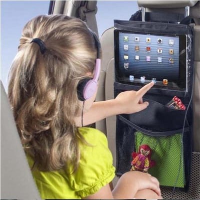 Louzir Auto stoelorganizer - met tablet houder