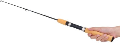 Dailygoods- Hengel Mini - Opvouwbaar Visgerei - Koolstofvezel - Lichtgewicht - Antislip Handgreep - Verbeterd Geleidingssysteem - Visstok
