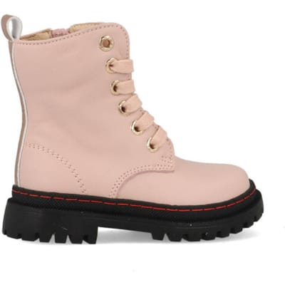 Shoesme roze bikerboot met grove zool