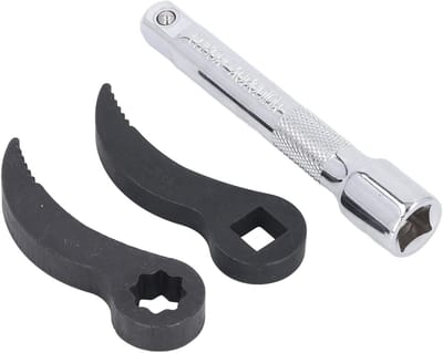 Pry Bar Wrench Adapter Set, Heavy Duty CRV Steel, 1/2 Inch Drive Prying Tool voor Thuis Demontage en Reparatiebehoeften