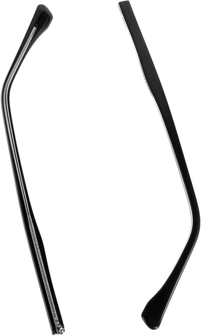 Vervangende Brilpootjes - Oogglas Tempels - Bril Reparatie - Universele Pasvorm - 13.5 cm - Zwart