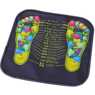 Nouveau meilleur tapis de massage coussin masseur de pieds améliorer la circulation sanguine soulager la douleur stimulation des points d'acupuncture éliminer la fatigue musculaire noir