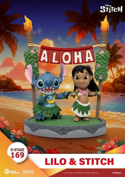 Beast Kingdom Toys Lilo & Stitch D-Stage PVC Diorama Lilo & Stitch 16 cm Dioramas