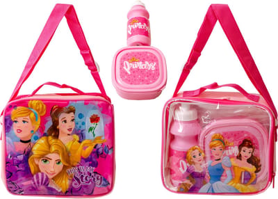 PRINCESS Lunch Set Broodtrommel Drinkbeker Schoudertas Lunchtas