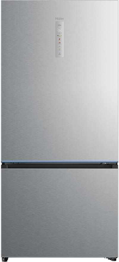 Haier HDR5818DNSS - Koel- Vriescombinatie - 2 Deuren - 640L - No Frost - Fresh 0°C Zone - Daylight - Roestvrijstaal - Energieklasse D - 10 jaar garantie op onderdelen