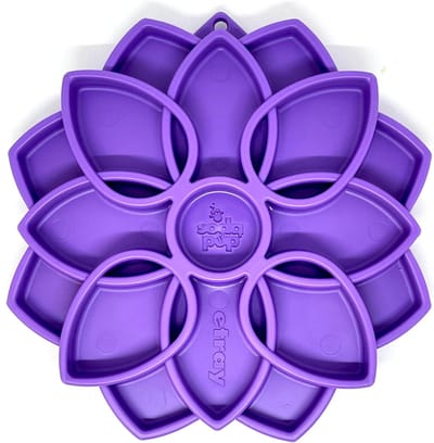 SodaPup eTray Mandala – voertray voor honden – Groen, Blauw, Roze, Geel & Paars
