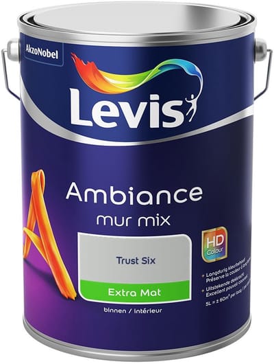 Levis - Ambiance Mur Extra Mat Mix - Trust Six - Mengverf - 5 L
