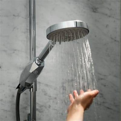 Tappwater ShowerPro Diamond Douchefilter - Ontkaler - Waterontharder - Uniek ontwerp - 4-traps filtratie - KDF-55 technologie