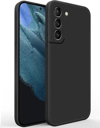 MoDo hoesje geschikt voor Samsung Galaxy S23+ - Siliconen/TPU/Kunststof Back Cover - Zwart