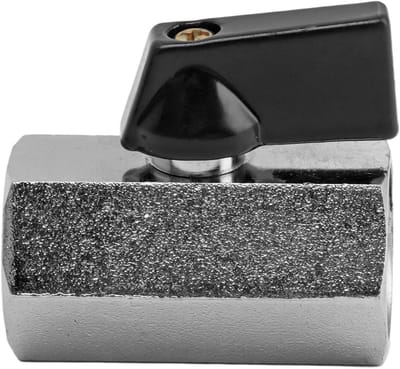 Koperen Kogelkraan - Gaskraan Leiding - Veilige Leiding - Hoge Druk Weerstand - 1/2 Inch - Koperkleurig