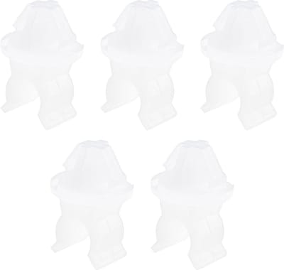 Dailygoods- Motorkapsteun 5 Stuks - Duurzame Kunststof - Compatibel met Mitsubishi Lancer/Mirage/Outlander - Afmetingen 1,74 x 2,5 cm - Installatiegat 13,6 mm - OE MR523317 - Motorkapclip