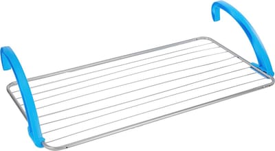 Wasrek voor Balkon - Staal en Hars, 105 x 55 x 4,5 cm