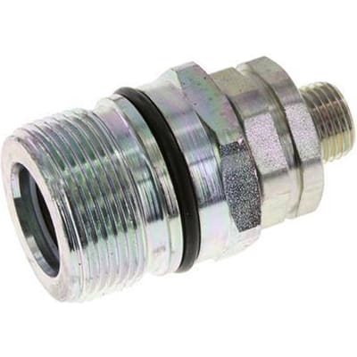Stalen DN 12.5 Hydraulische Koppeling Snelkoppeling 10 mm L Knelring ISO 14541/8434-1 D M36 x 2