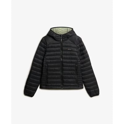 Superdry - Gewatteerd Fuji Lite jack met capuchon - Dames - Gewatteerde jassen