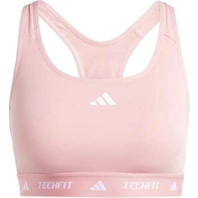 adidas Performance TECHFIT Medium-Support Beha - Dames - Roze- L C-D