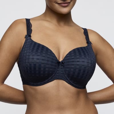 PrimaDonna Madison Voorgevormde Beugel Bh 0262121 Velvet Blue - maat EU 90F / FR 105F