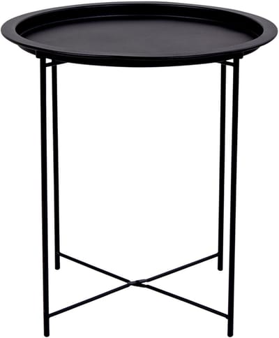 Baro salontafel hoektafel zwart.