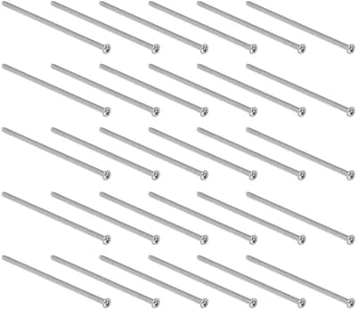 Kruiskop Schroeven M3 x 70mm - 60 Stuks RVS Bevestigingsmiddelen